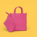 Mini Tote reversible Agatha Ruiz de la Prada Flores Rosa - Imagen 3