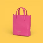 Mini Tote reversible Agatha Ruiz de la Prada Flores Rosa - Imagen 4