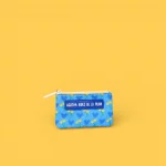 Monedero Agatha Ruiz de la Prada corazones azul cremallera