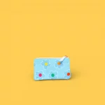 Monedero Agatha Ruiz de la Prada estampado azul cremallera - Imagen 2