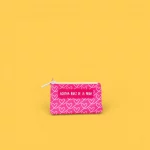 Monedero Agatha Ruiz de la Prada estampado fucsia cremallera