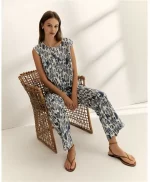 Pantalón Paz Torras Azul índigo