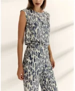 Pantalón Paz Torras Azul índigo - Imagen 4