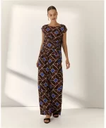 Pantalón Paz Torras estampado marrón