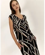 Pantalón Paz Torras estampado negro - Imagen 4