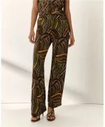 Pantalón Paz Torras estampado verde - Imagen 2