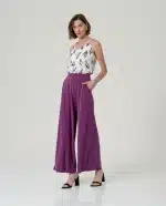 Pantalón Surkana Ancho fluido Morado (copia)