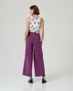 Pantalón Surkana Ancho fluido Morado (copia) - Imagen 2