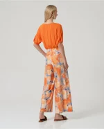 Pantalón Surkana amplio Naranja - Imagen 2