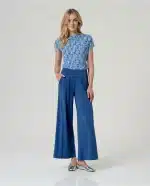 Pantalón Surkana ancho Azul