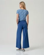 Pantalón Surkana ancho Azul - Imagen 2