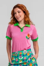 Polo Lolina de flores