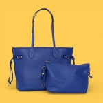 Shopper reversible Agatha Ruiz de la Prada Flores Azul - Imagen 3