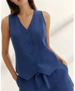 Top Paz Torras Azul - Imagen 4