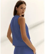 Top Paz Torras Azul - Imagen 3