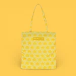 Totebag Agatha Ruiz de la Prada amarillo cremallera