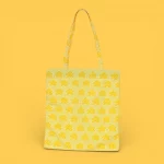 Totebag Agatha Ruiz de la Prada amarillo cremallera - Imagen 2