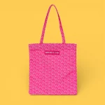 Totebag Agatha Ruiz de la Prada estampado fucsia cremallera