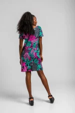 Vestido Lolina de hojas y panteras (copia) - Imagen 2