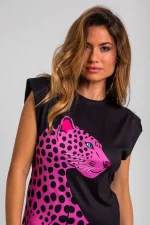 Vestido Lolina pantera rosa - Imagen 4