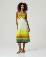 Vestido Surkana Aloe Oliva