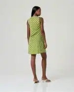 Vestido Surkana corto Verde - Imagen 2