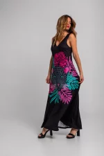 Vestido Tirantes Lolina de hojas y panteras - Imagen 2