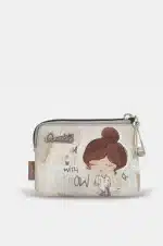 Monedero Anekke triple compartimento Sophia