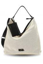 Bolso Bandolera Devota&Lomba Net Blanco