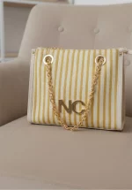 Mini tote Noco líneas