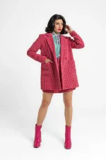 Blazer con estampado vectorial de Lolina en Girasol Murcia