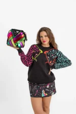Suéter Oversize Mi Caos Mi Universo Lolina | Girasol Murcia - Imagen 4